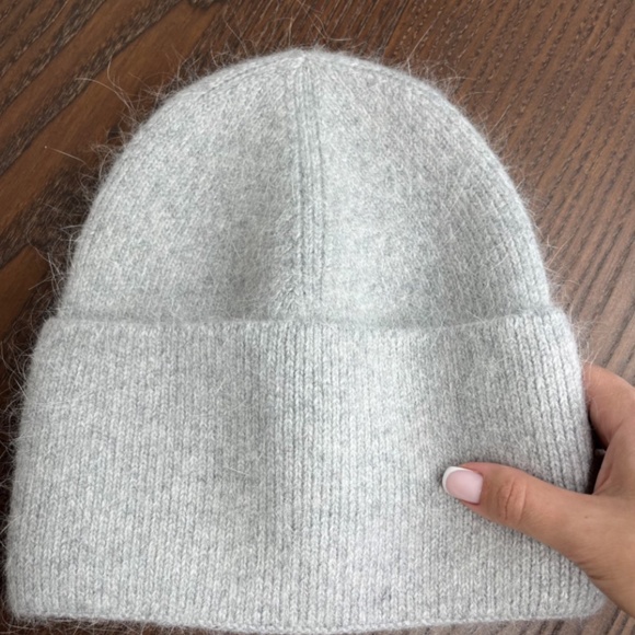 CUTE RABBIT FUR BEANIE - Picture 2 of 4